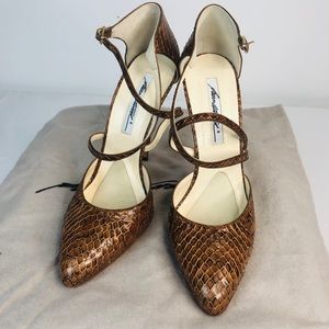 Brian Atwood women sneak print shoe !!!